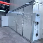 batch type charcoal drying machine