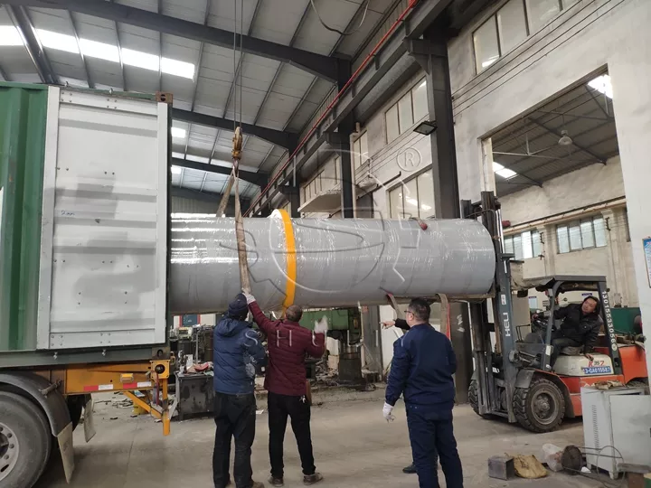 drum rotary drying machine shipping site