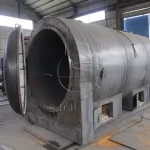 horizontal carbonization furnace
