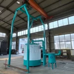 lifting part of hoist carbonization furnace