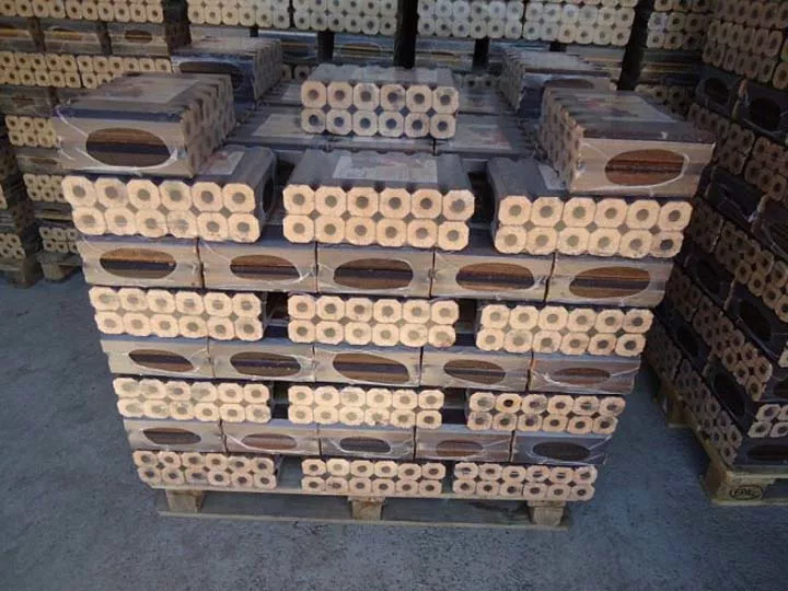 pini kay briquettes production