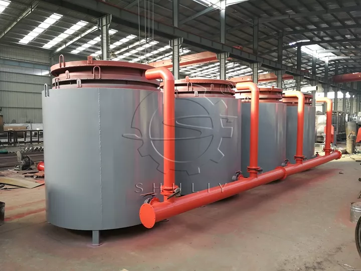 3-6t per day carbonization furnaces