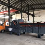 newly manufactured pallet crusher machine