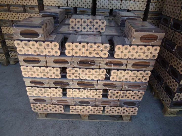 producción de briquetas pini kay