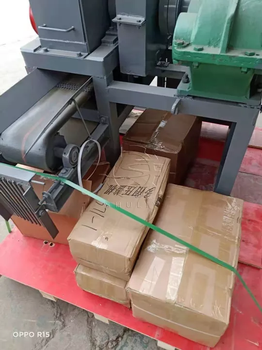 charcoal balling machine packing site