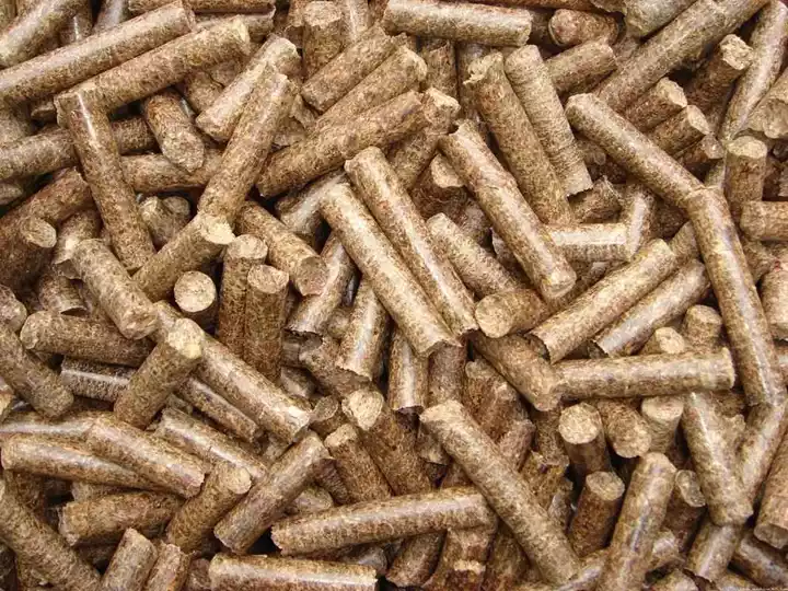 pellets de combustible de biomasa