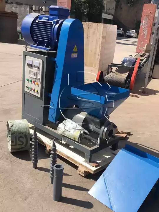 wood chip briquette press machine