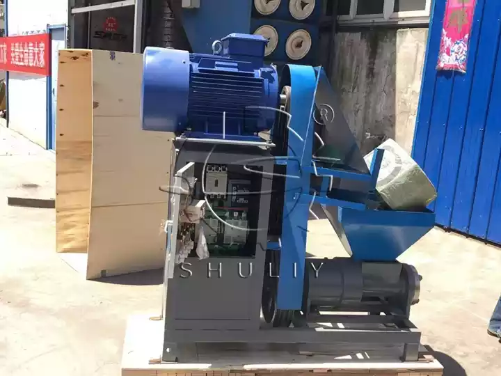 máquina briquetadora de aserrín de madera