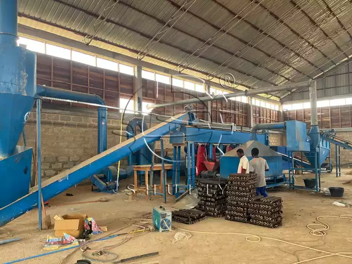 charcoal briquette maker machines